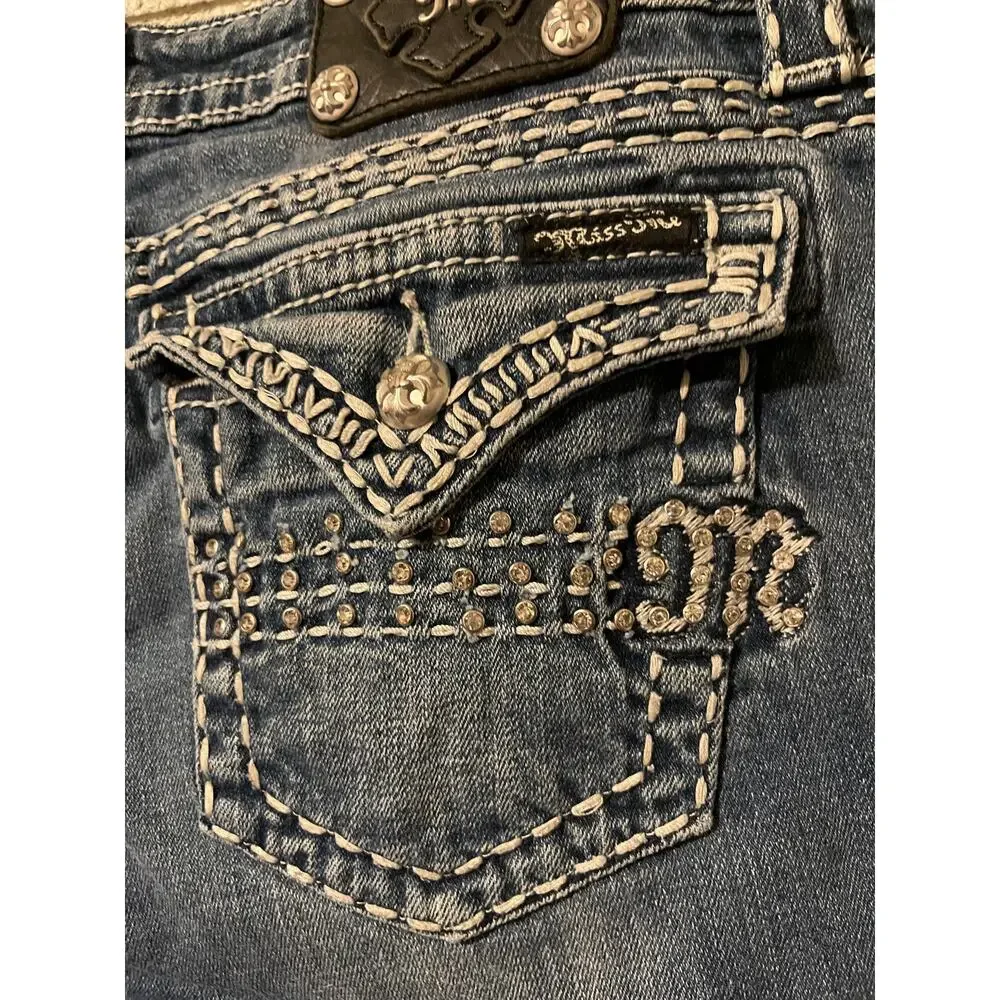 Miss Me Easy Boot Women's Jeans Size 29 - Great Condition! - Picture 6 of 8